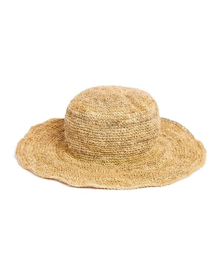 short'n'pietz gehäkelter Sommerhut aus reinen Hanffasern