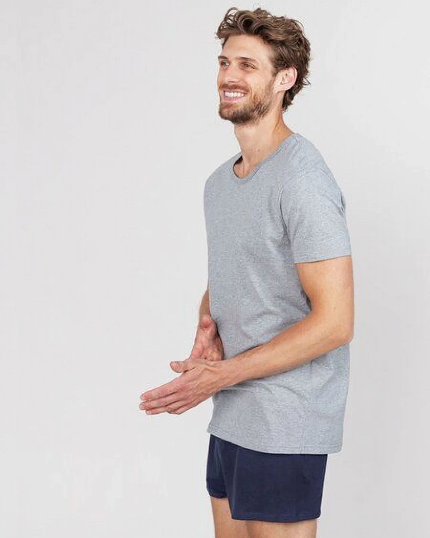 erlich textil Paul T-Shirt aus Bio-Baumwolle, made in Europe – Ansicht 3