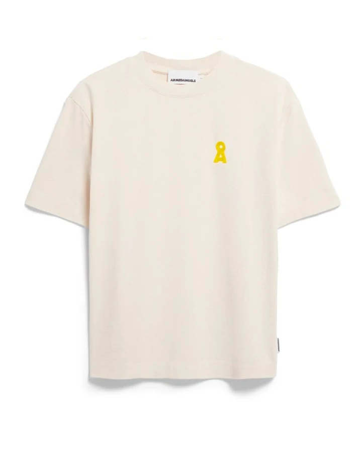 ARMEDANGELS - Women's Tarjaa Å Embro - T-Shirt Gr M weiß