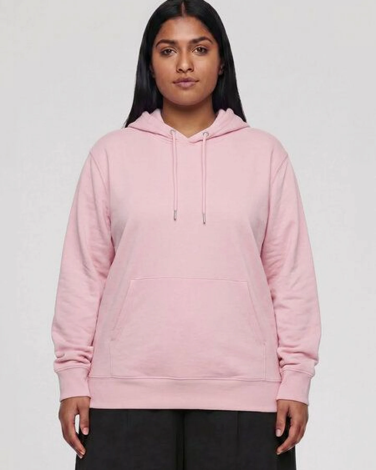 glore Basics Basic Hoodie mit Kordeln - Toni - aus Bio-Baumwolle – Ansicht 3