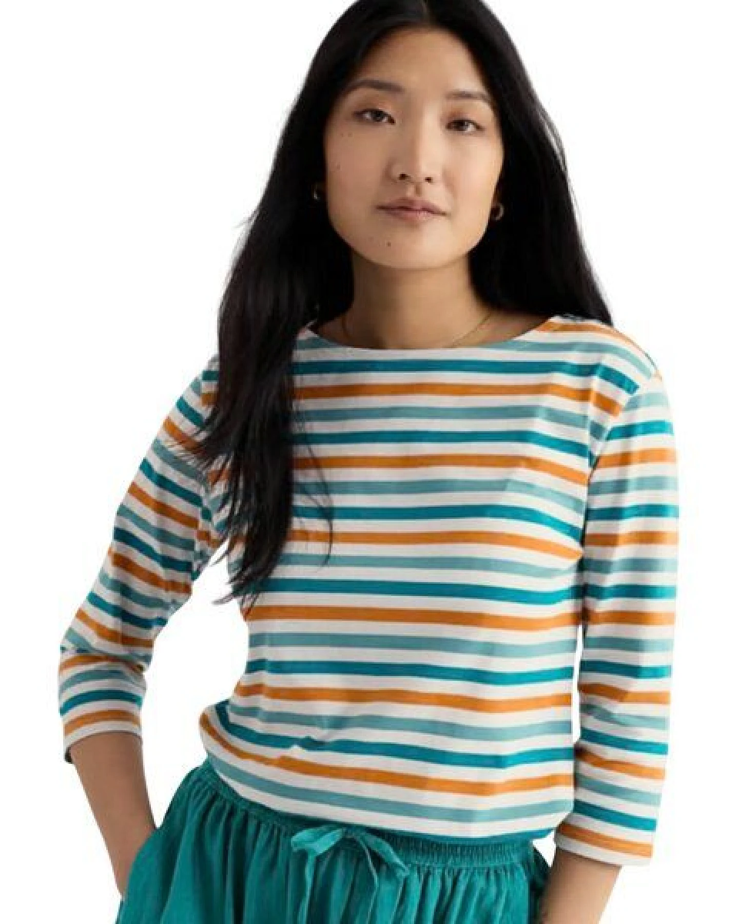 Seasalt Cornwall 3/4 Langarmshirt - Sailor Top – Ansicht 2