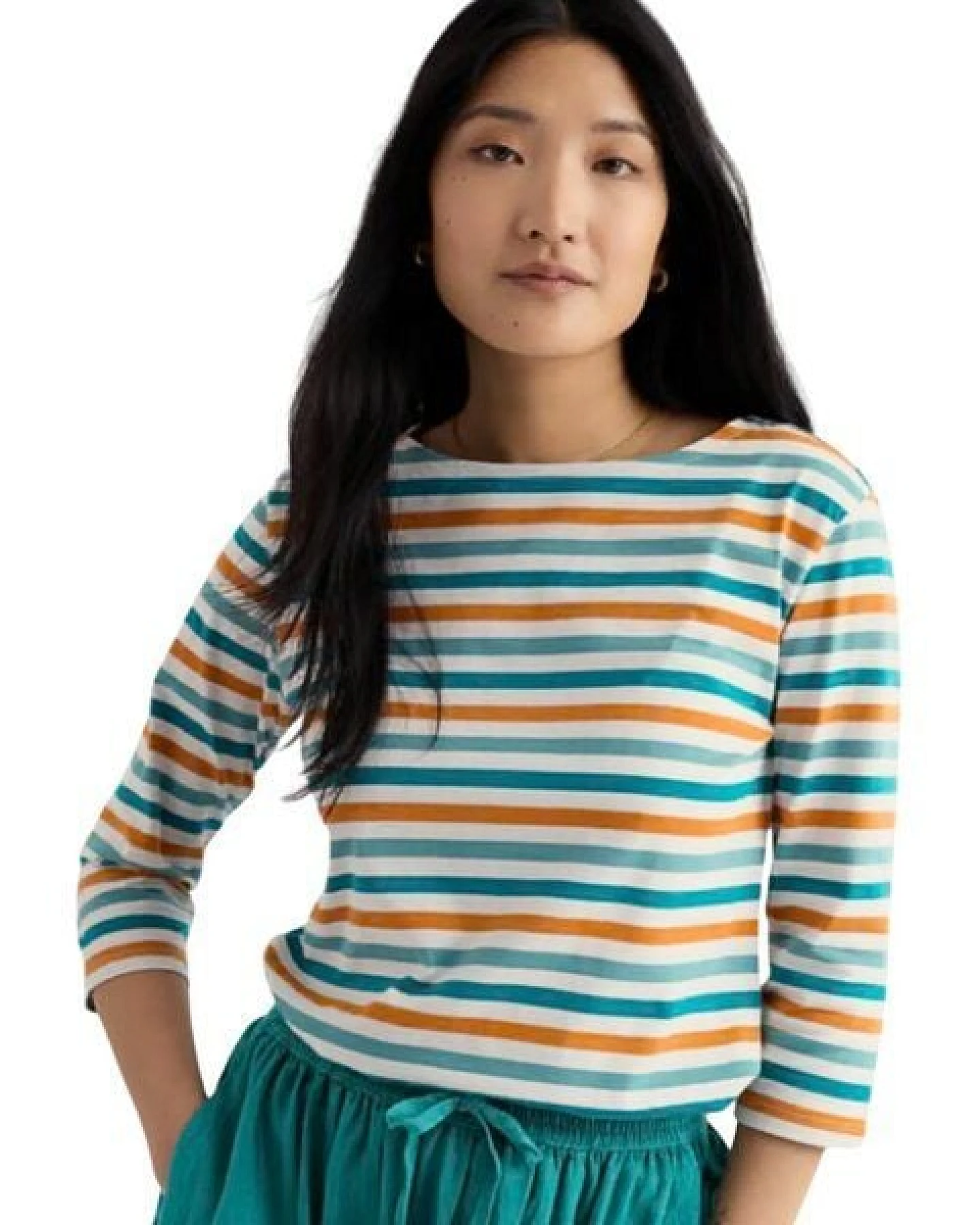 Seasalt Cornwall 3/4 Langarmshirt - Sailor Top – Ansicht 2