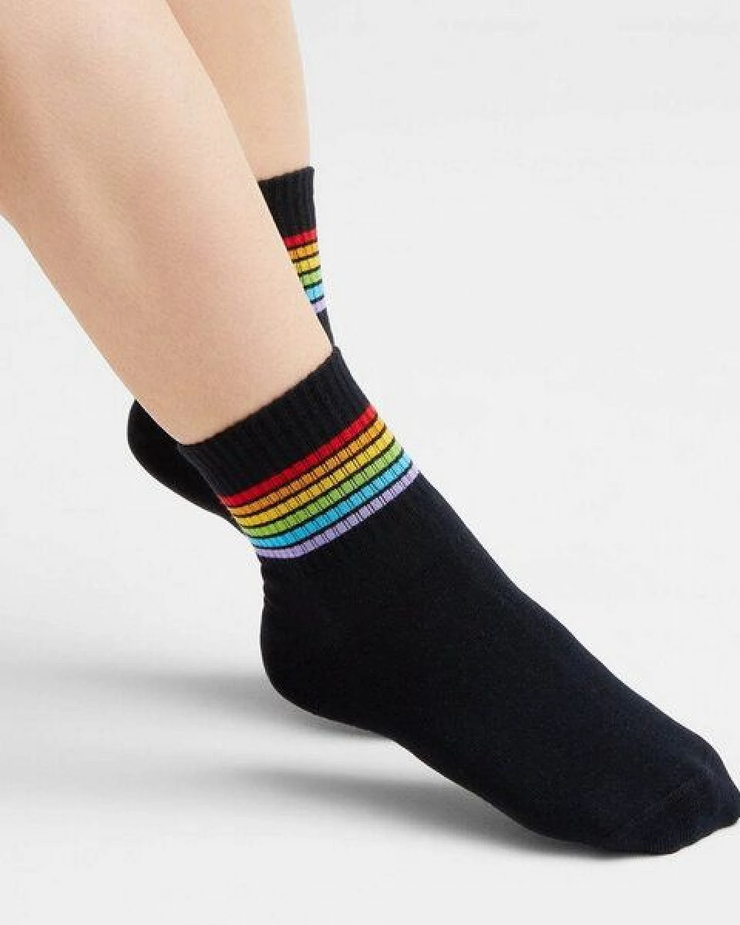 Natural Vibes Rainbow Quarter Socken – Ansicht 3