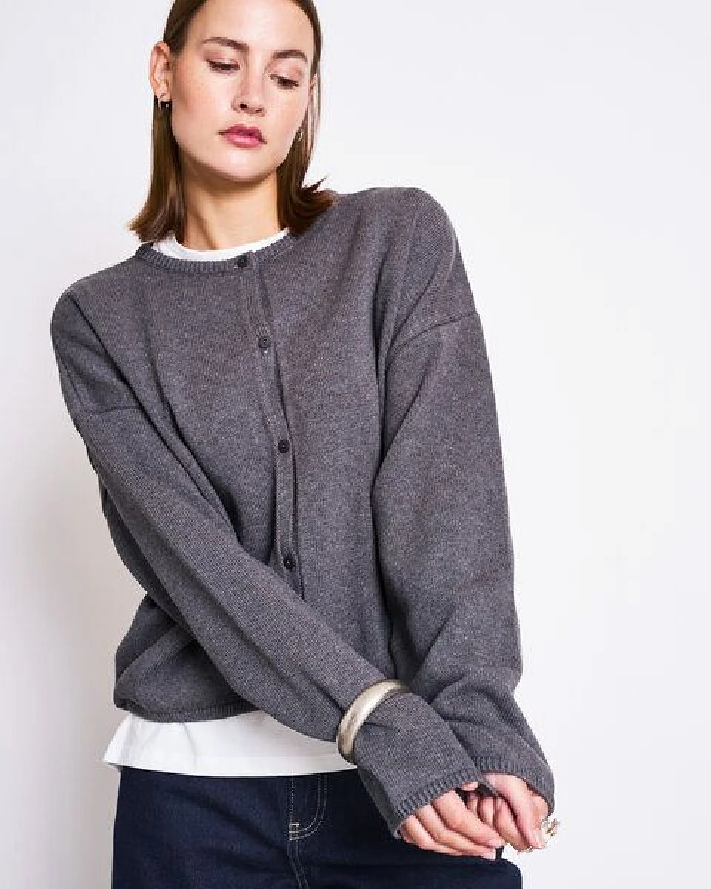 JAN N JUNE Strickjacke ASAS GOTS – Ansicht 2