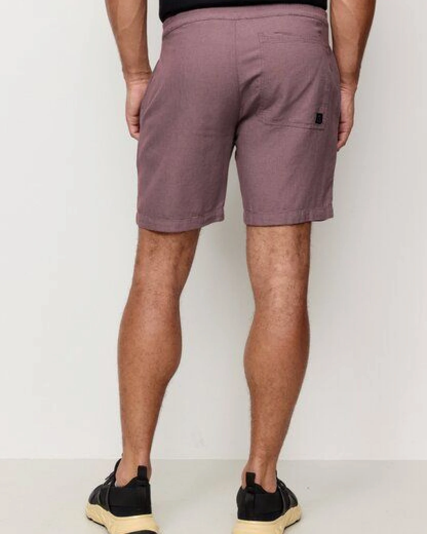 Herren Shorts aus Leinen und LENZING ECOVERO Viskose Mix - CURRY - recolution – Ansicht 3