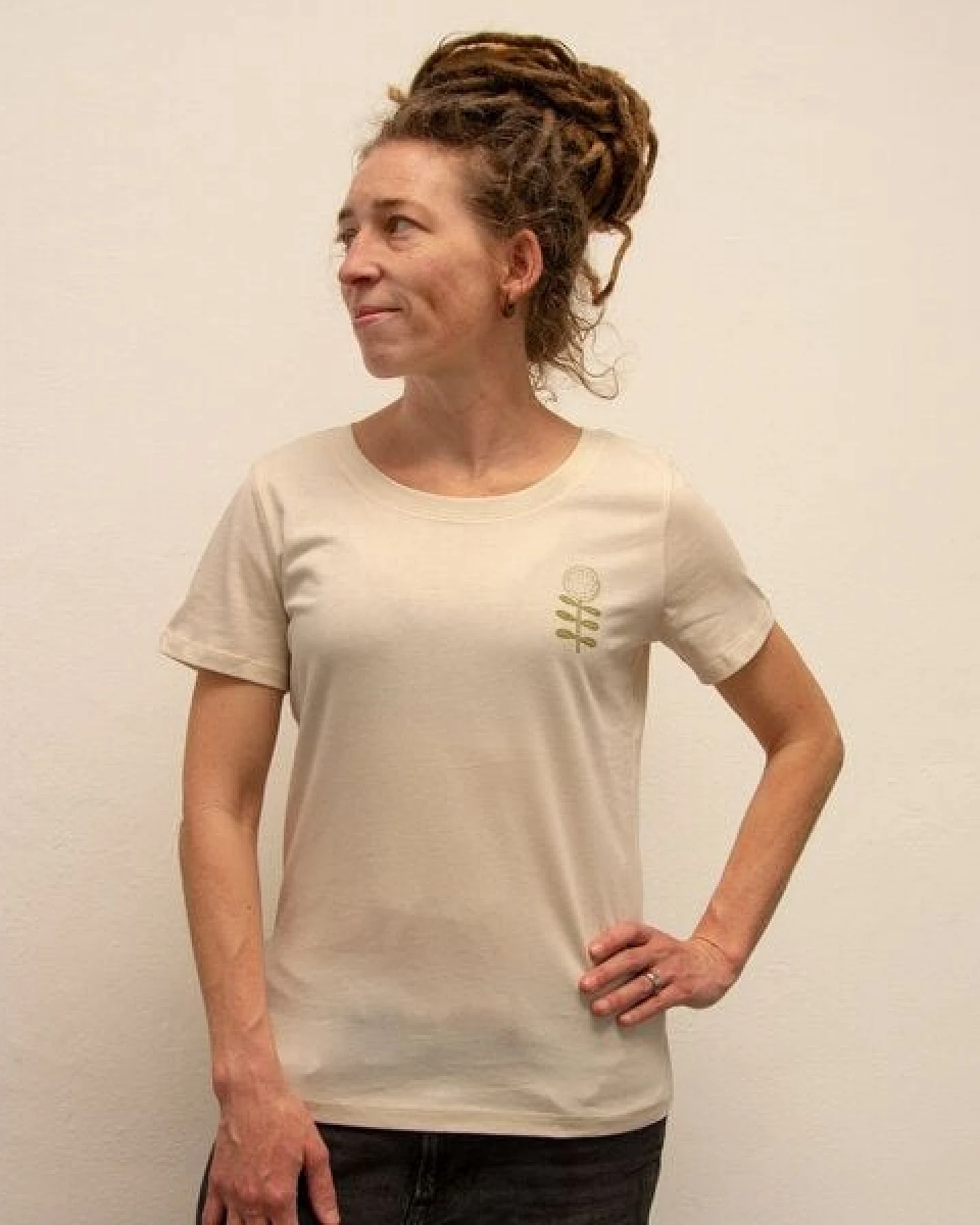 Cmig Basic Unique - 2er Pack Damen T-Shirts mit feinen Details - natur Motive aus dem Norden – Ansicht 4