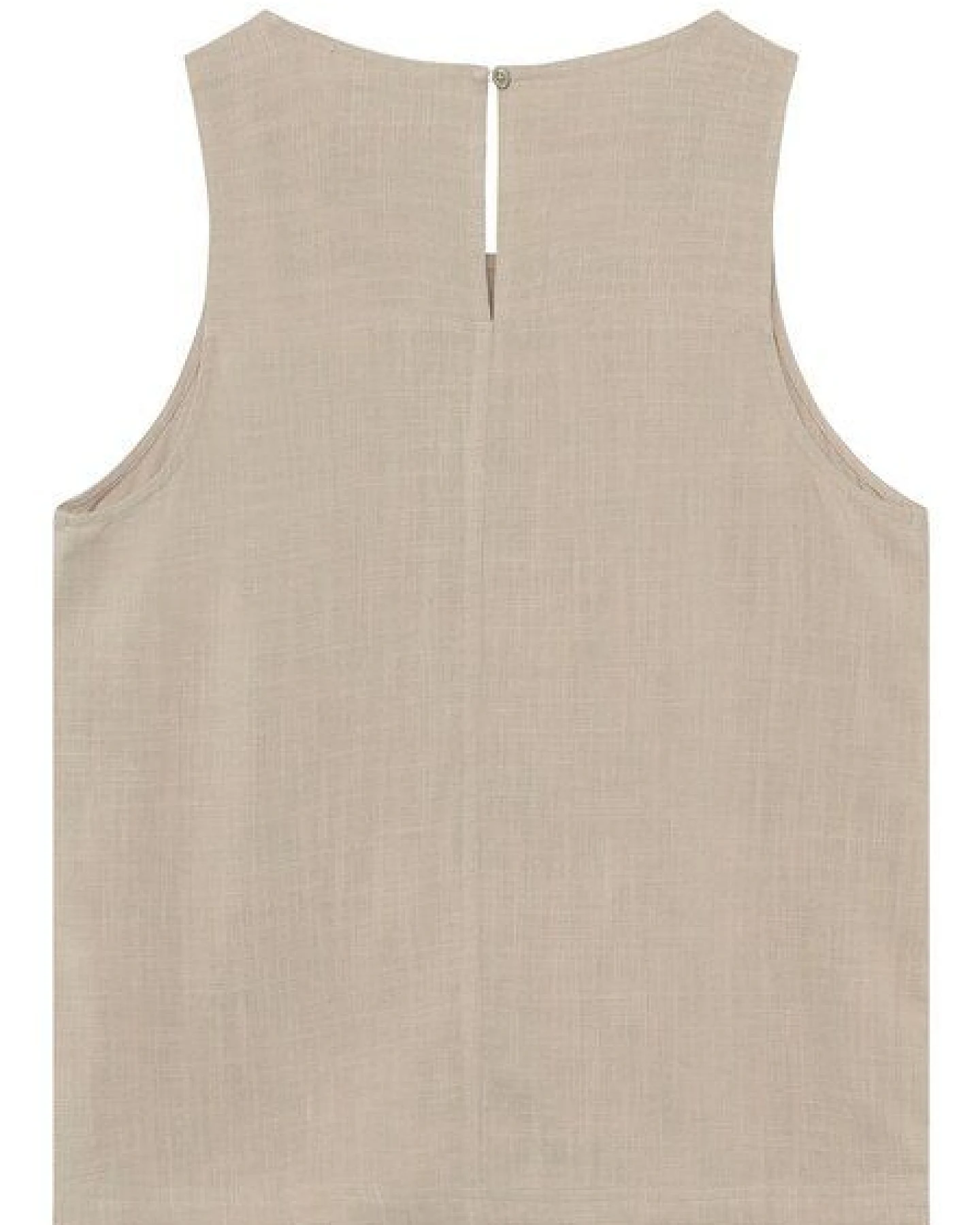 KnowledgeCotton Apparel Top aus Leinen-Mix – Ansicht 2