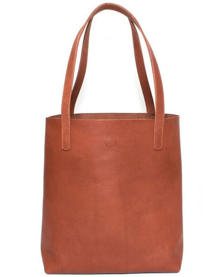 Marin et Marine Leder Tote Bag Soléa