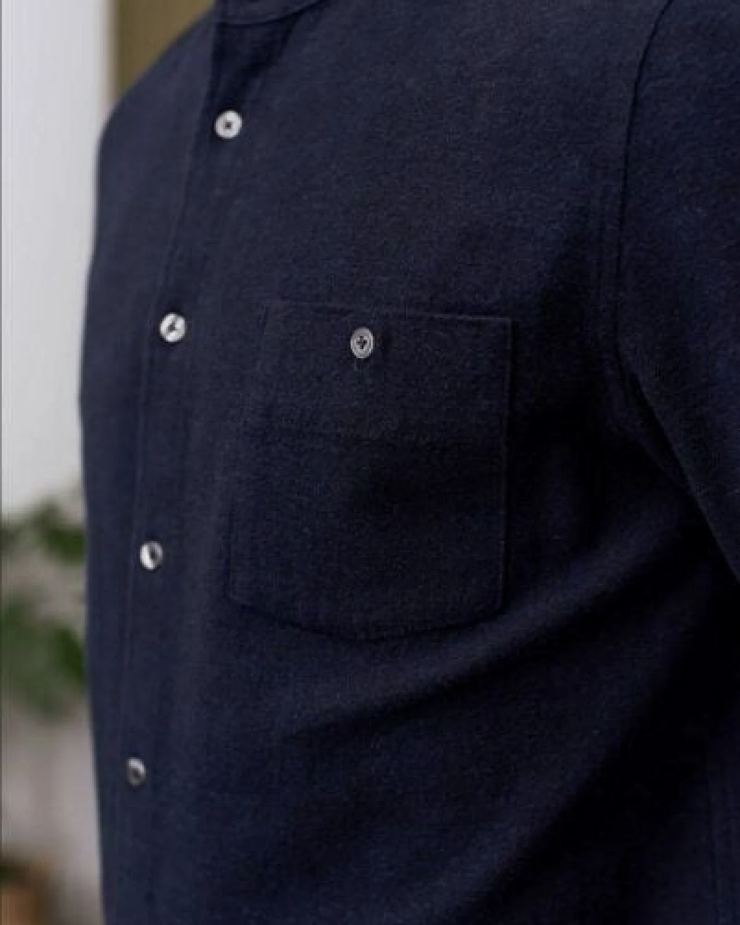 About Companions Flannel Hemd NATHAN aus Bio-Baumwolle – Ansicht 4