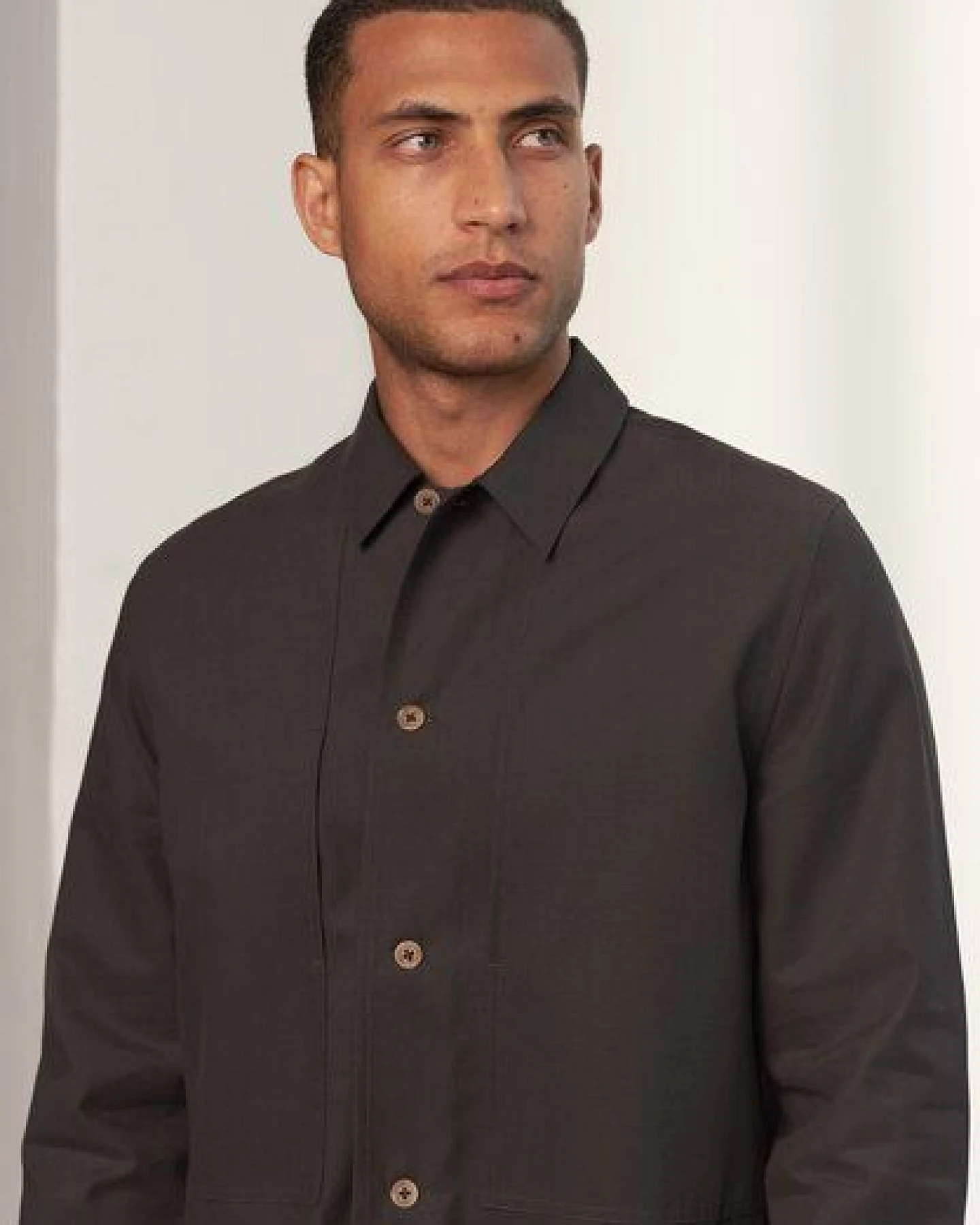 About Companions Klassisches Overshirt OWE aus einer Tencel-Mix – Ansicht 3