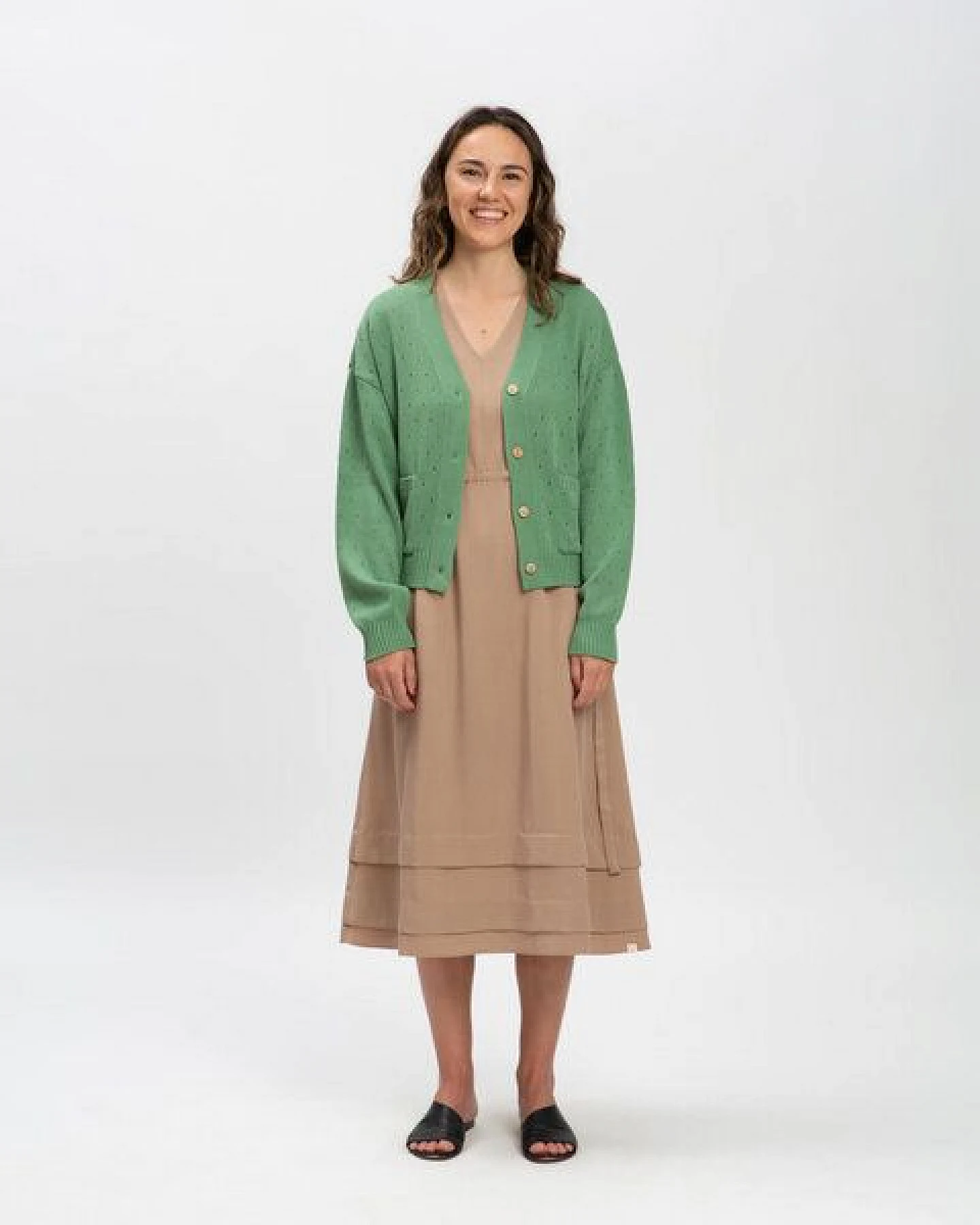 Matona Strickjacke aus Baumwolle für Frauen / Spring Cardigan – Ansicht 3