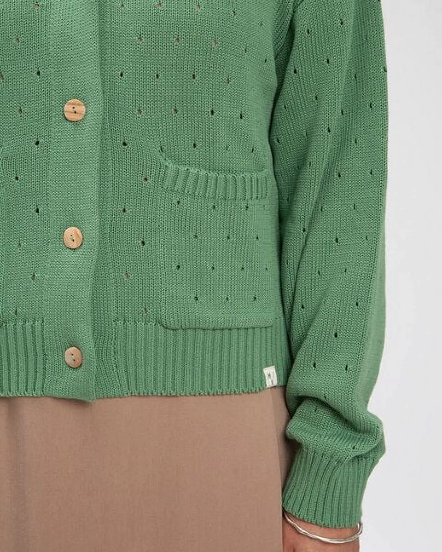 Matona Strickjacke aus Baumwolle für Frauen / Spring Cardigan – Ansicht 4