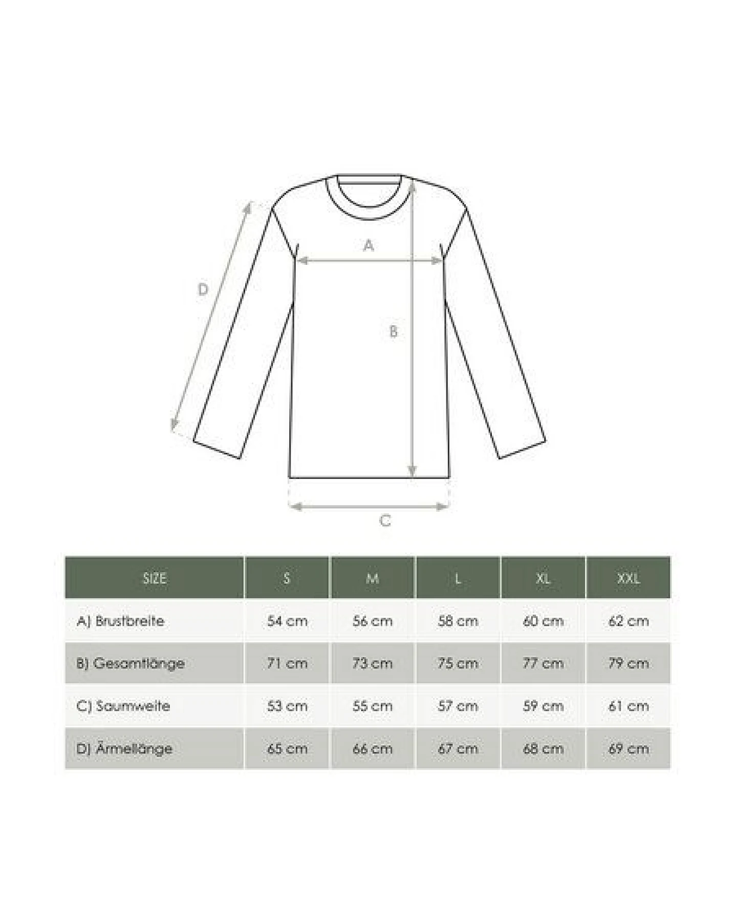 FUXBAU Männer Basic Langarmshirt – Ansicht 4