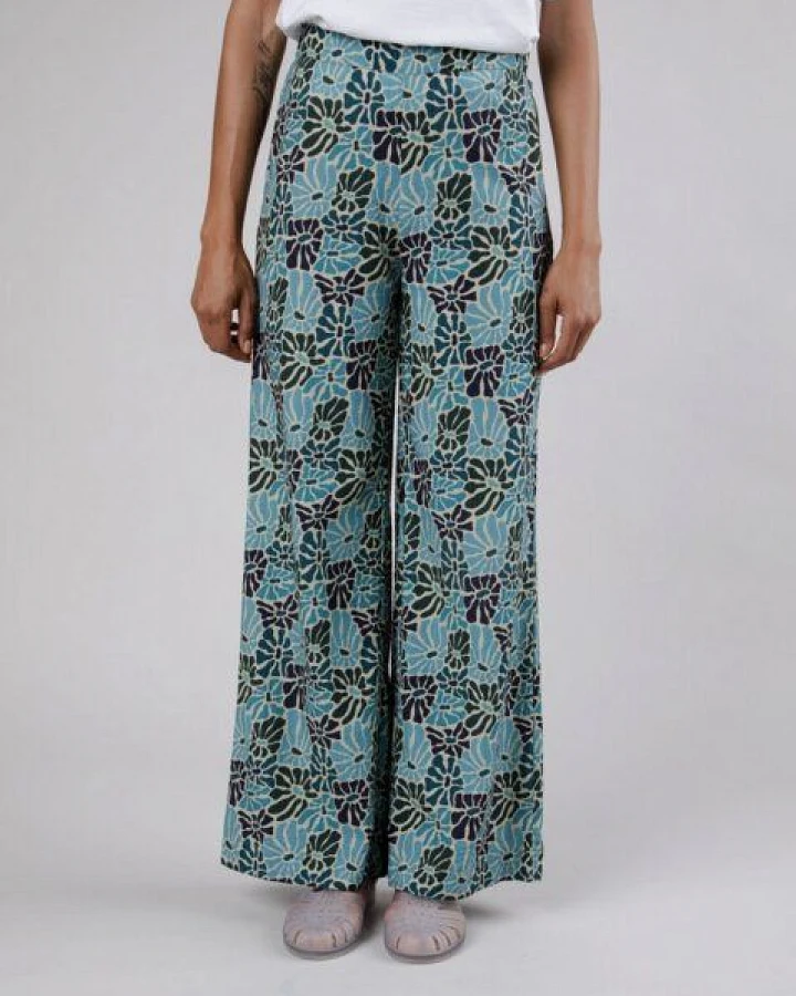 Brava Fabrics Spring Wide Leg Hose Blau