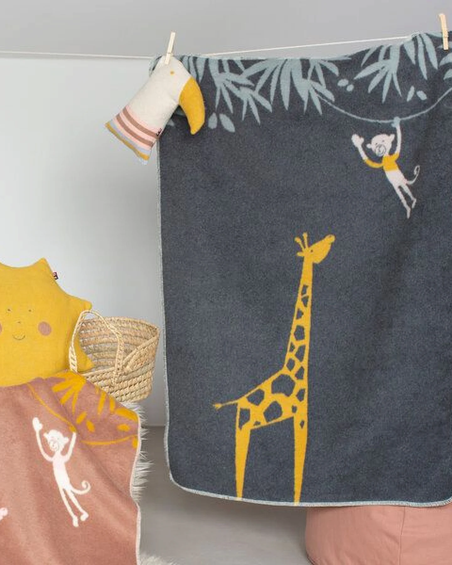 David Fussenegger Babydecke 75 x 100, Giraffe – Ansicht 4