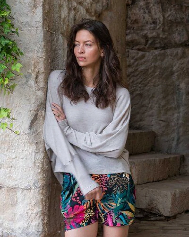 WiDDA berlin Strickpullover SLABBY aus Bio-Baumwolle in Natur Melange