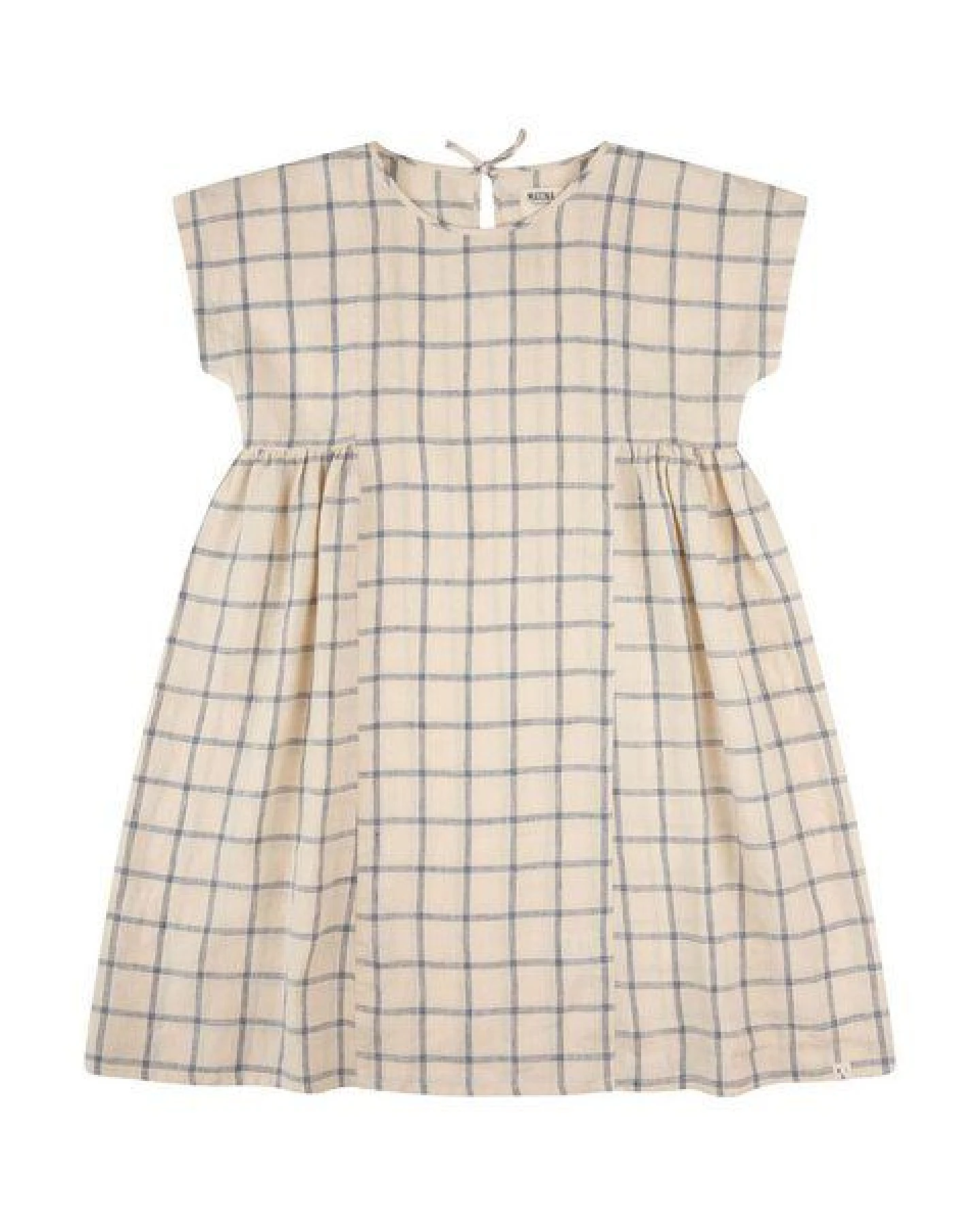 Matona Weites Leinenkleid für Kinder / Boxy Dress – Ansicht 4