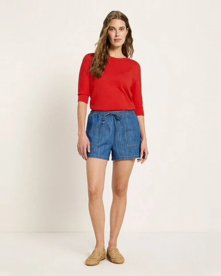 LANIUS Jeansshorts (GOTS) aus Bio-Baumwolle