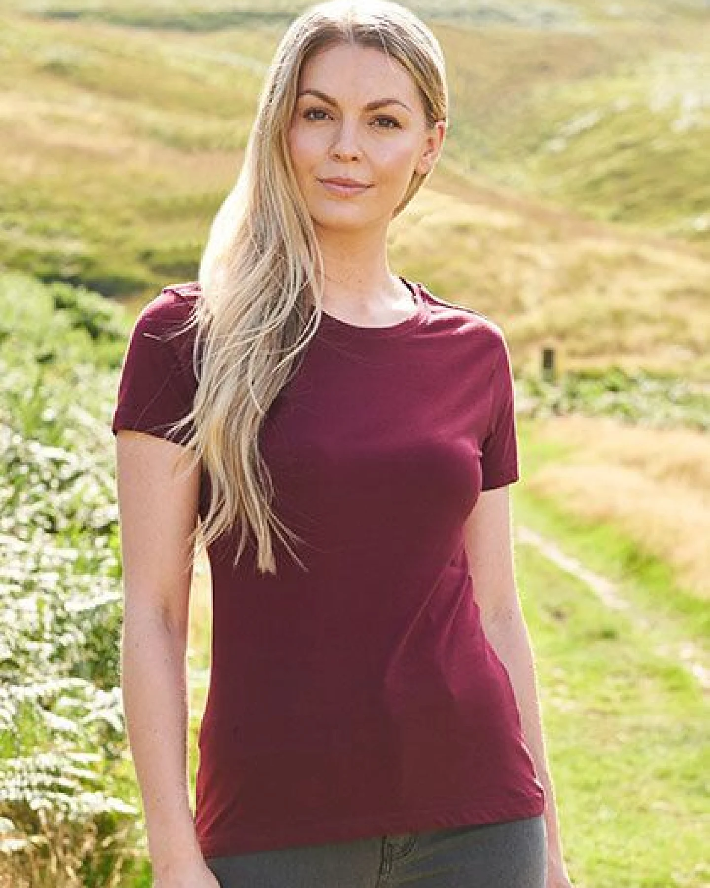 Ecologie by AWDis Cascades Organic Women´s T - Shirt Rundhals Bio - Baumwolle Vegan – Ansicht 2