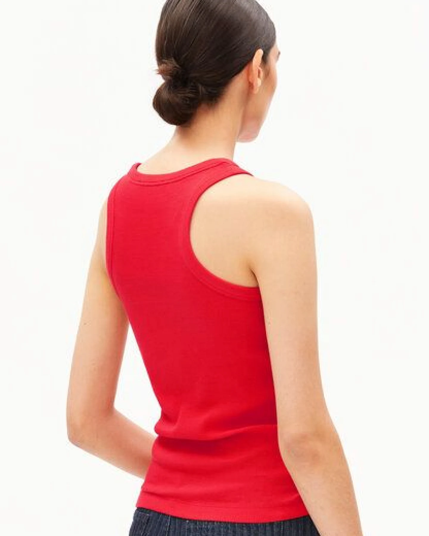ARMEDANGELS KANITAA Damen Ripp-Top aus Bio-Baumwoll Mix – Ansicht 2