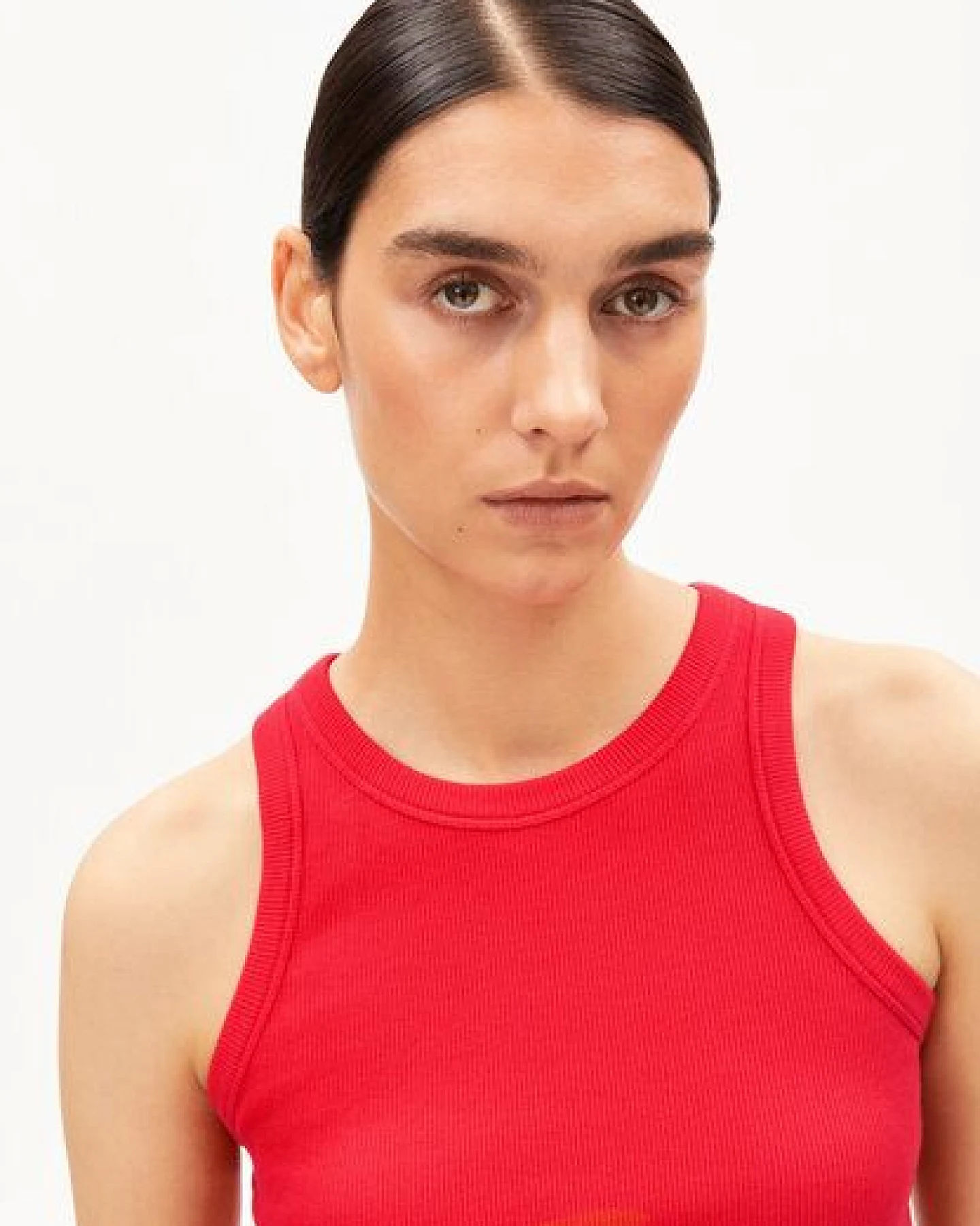 ARMEDANGELS KANITAA Damen Ripp-Top aus Bio-Baumwoll Mix – Ansicht 3
