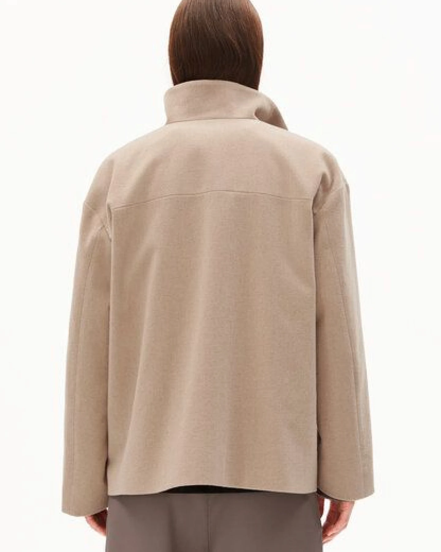 ARMEDANGELS MAJELAA WOOL Damen Mantel aus recycelter Wolle – Ansicht 2