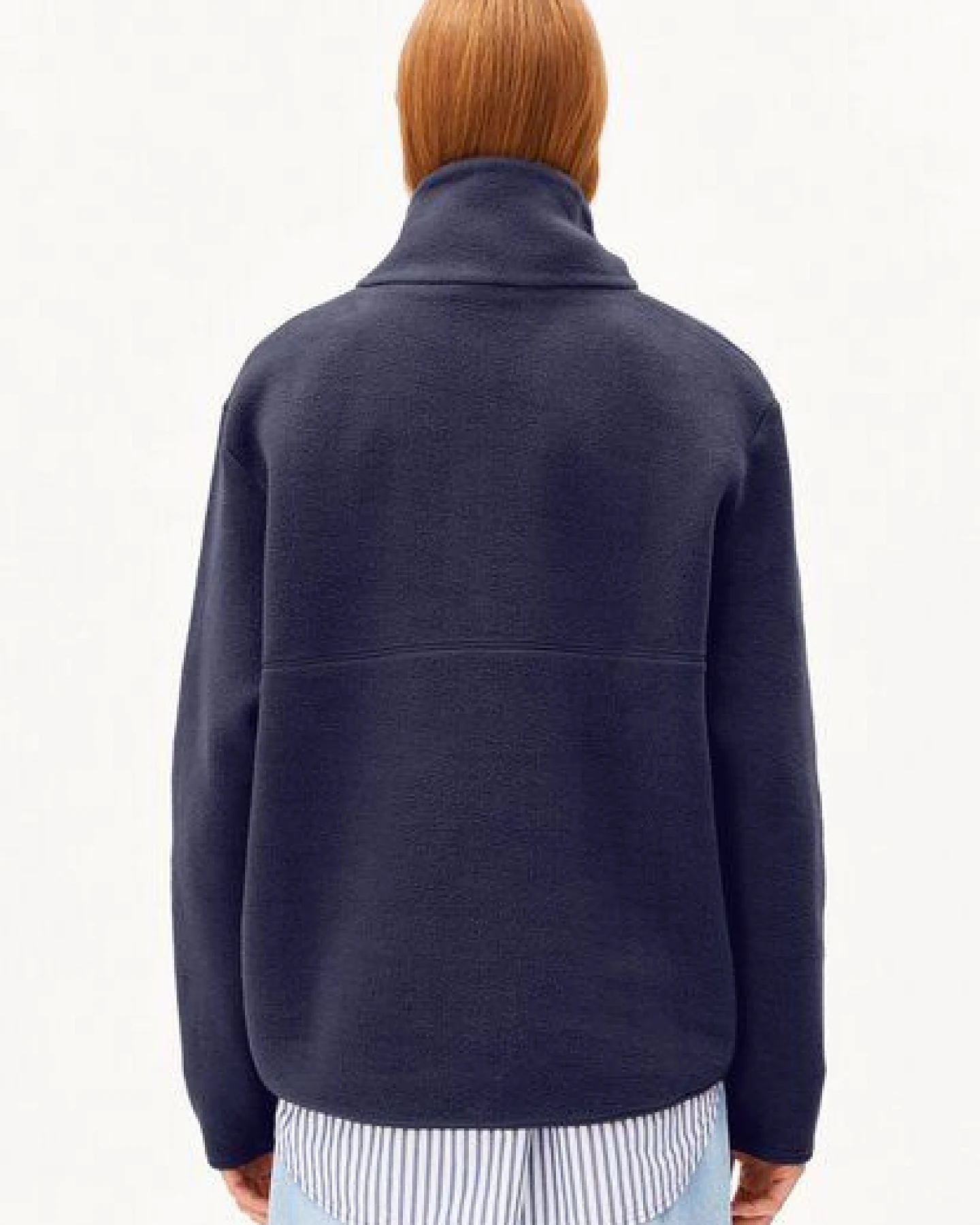 ARMEDANGELS HAARLEENAA Damen Fleece-Sweatshirt aus Bio-Baumwolle – Ansicht 2