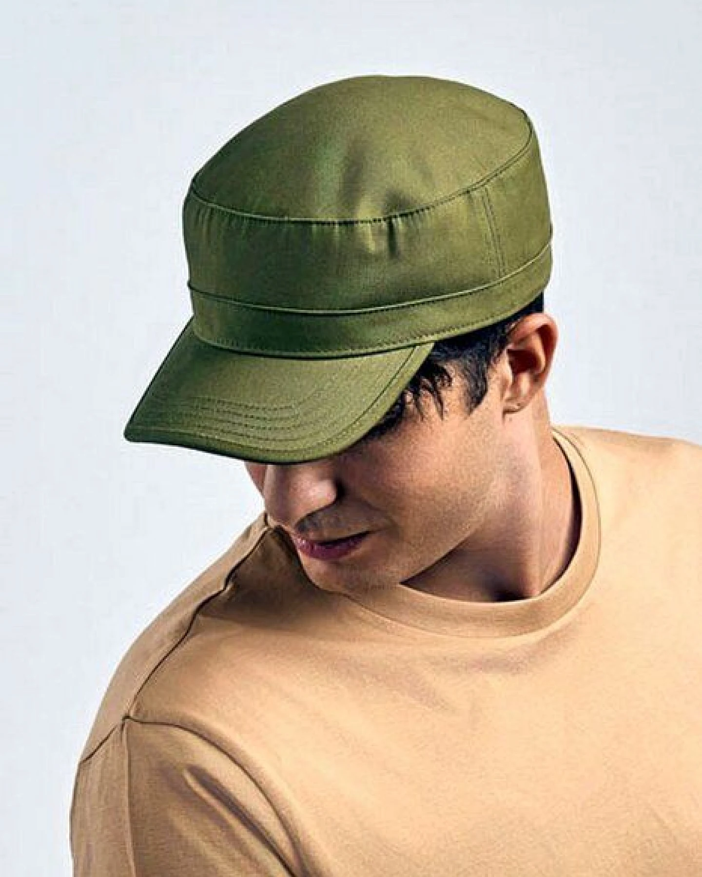 Atlantis Headwear Armycap geschwungener Schirm größenverstellbar mit Klettverschluss – Ansicht 2