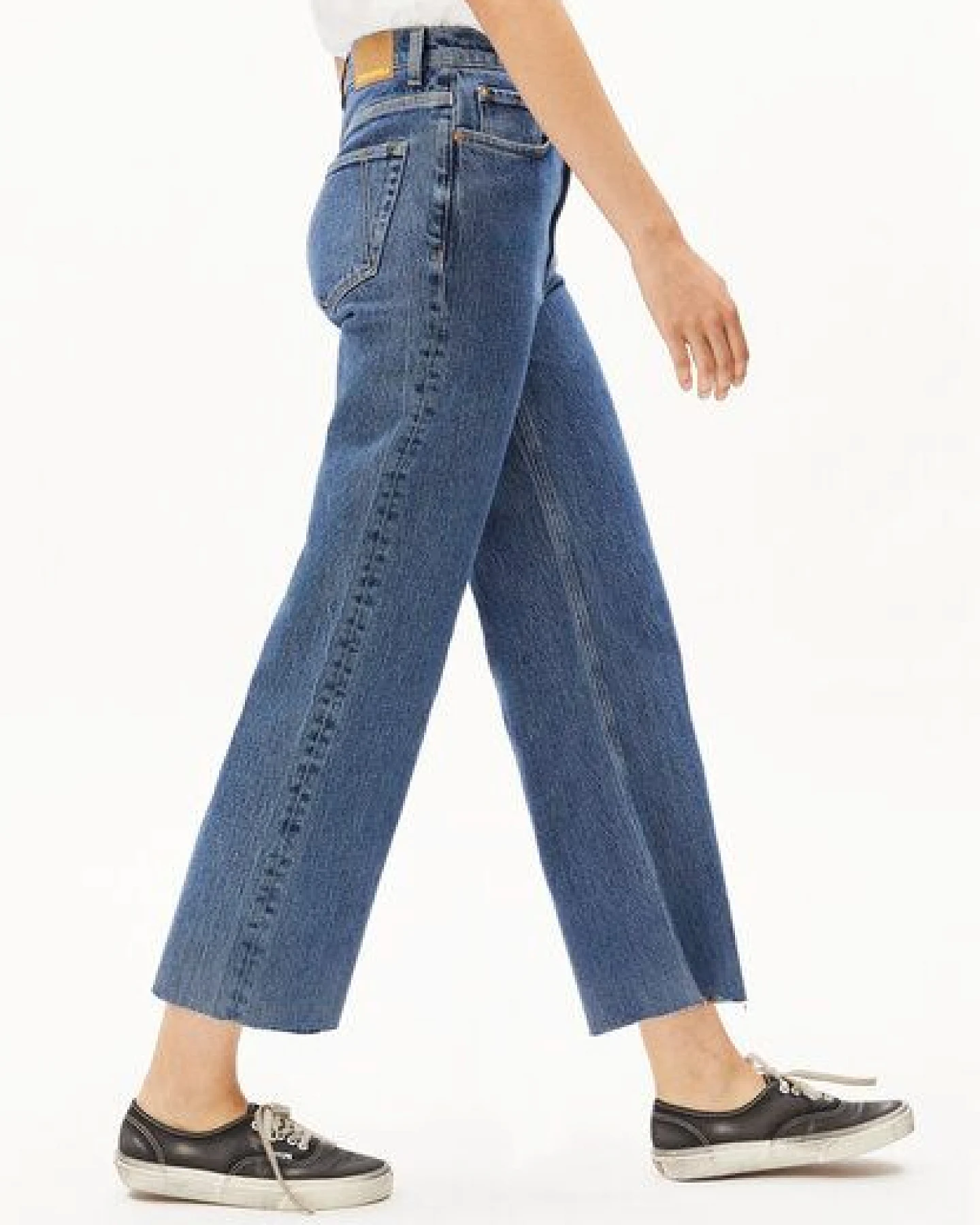 ARMEDANGELS MURLIAA CROPPED Damen Wide Jeans Bio-Baumwoll Mix Comfort-Stretch – Ansicht 4