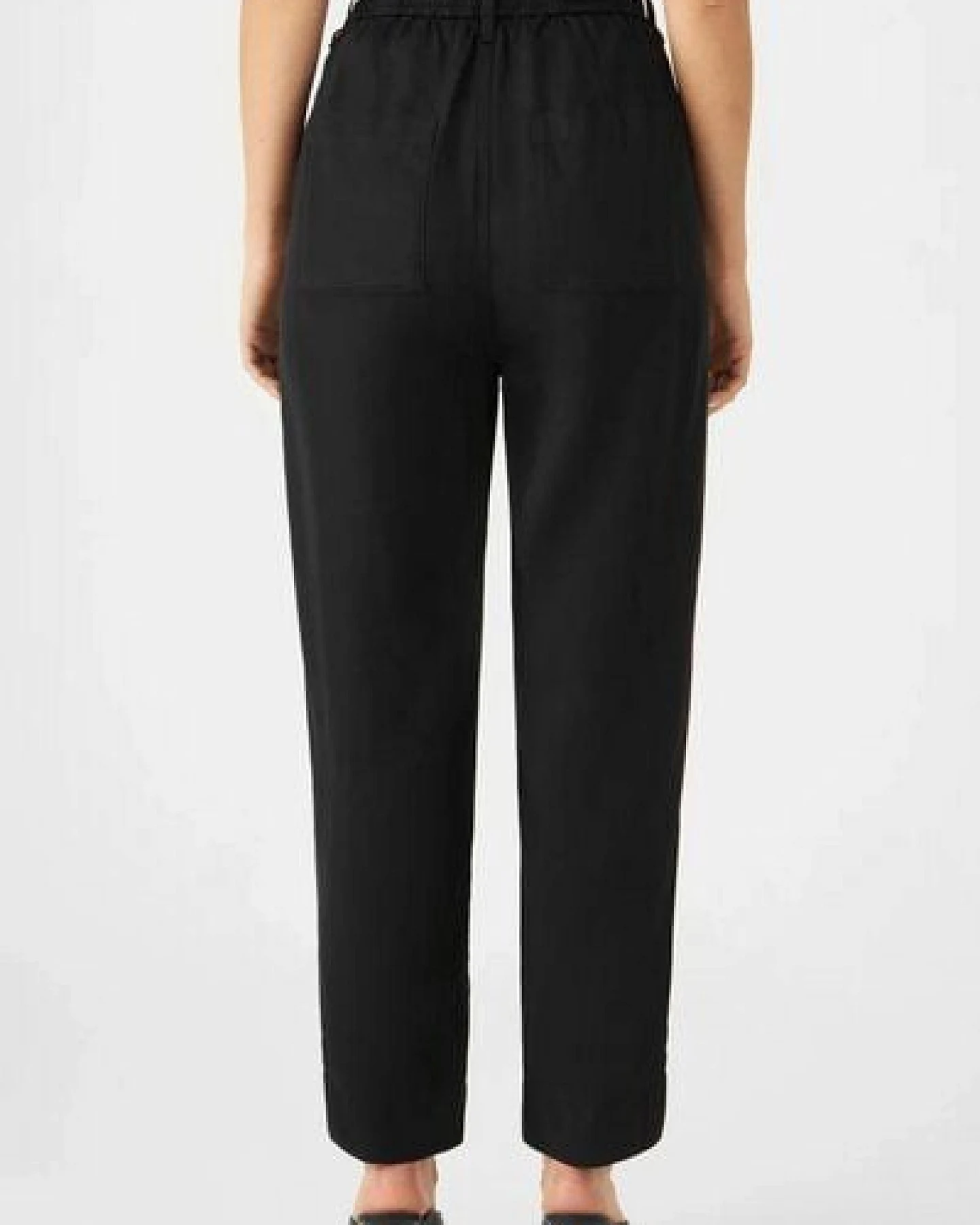 DAWN Tapered Fit Tencelhose Jogger Modell: Sunshine – Ansicht 2