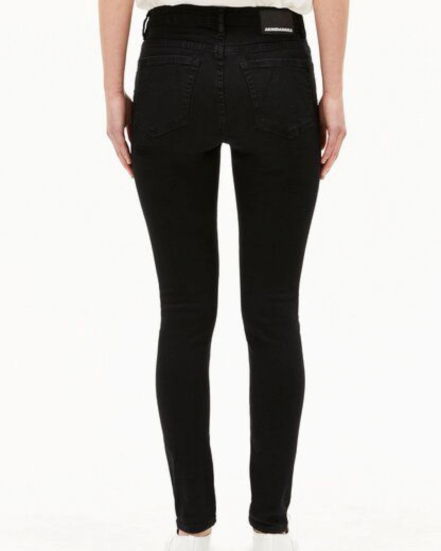 ARMEDANGELS TILLAA Damen Skinny Jeans Mid Waist Bio-Baumwoll Mix X-Stretch – Ansicht 2