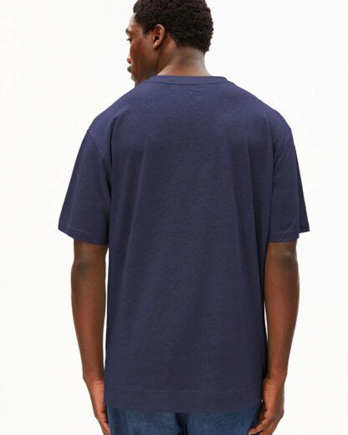 ARMEDANGELS MAARKOS LINEN Herren T-Shirt aus Baumwoll-Leinen-Mix – Ansicht 2