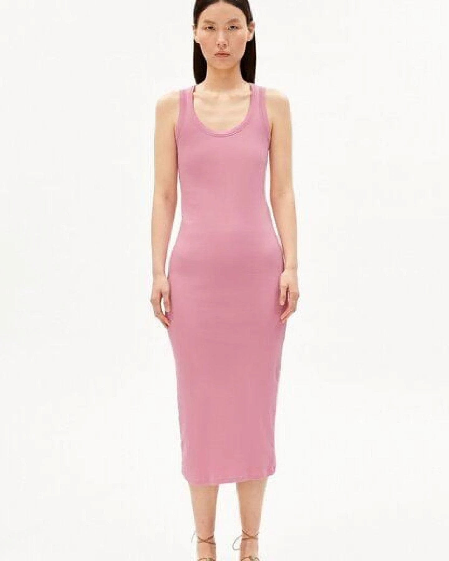 ARMEDANGELS GMT DYE BODYCON RIB Damen Kleid aus Bio-Baumwoll Mix – Ansicht 4