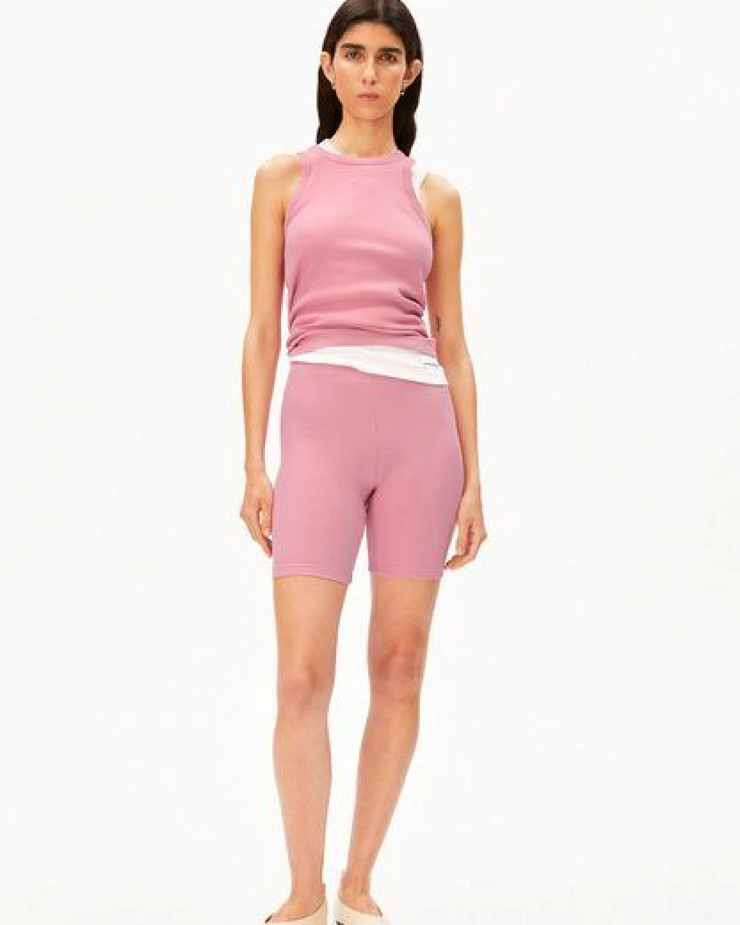 ARMEDANGELS GMT DYE RIB Damen Short aus Bio-Baumwoll Mix – Ansicht 4