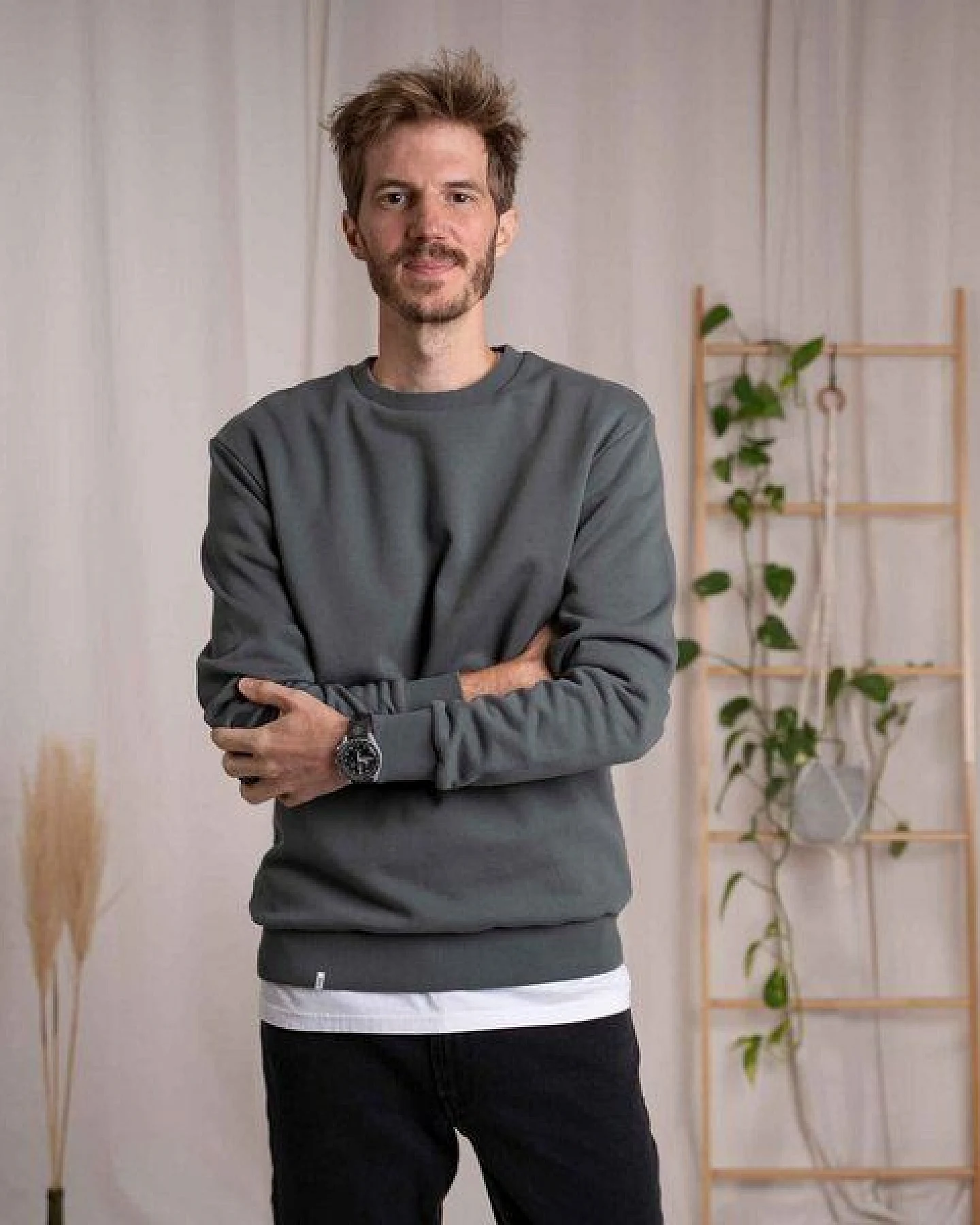 Vresh Clothing Vritz - Sweater aus Biobaumwolle – Ansicht 2