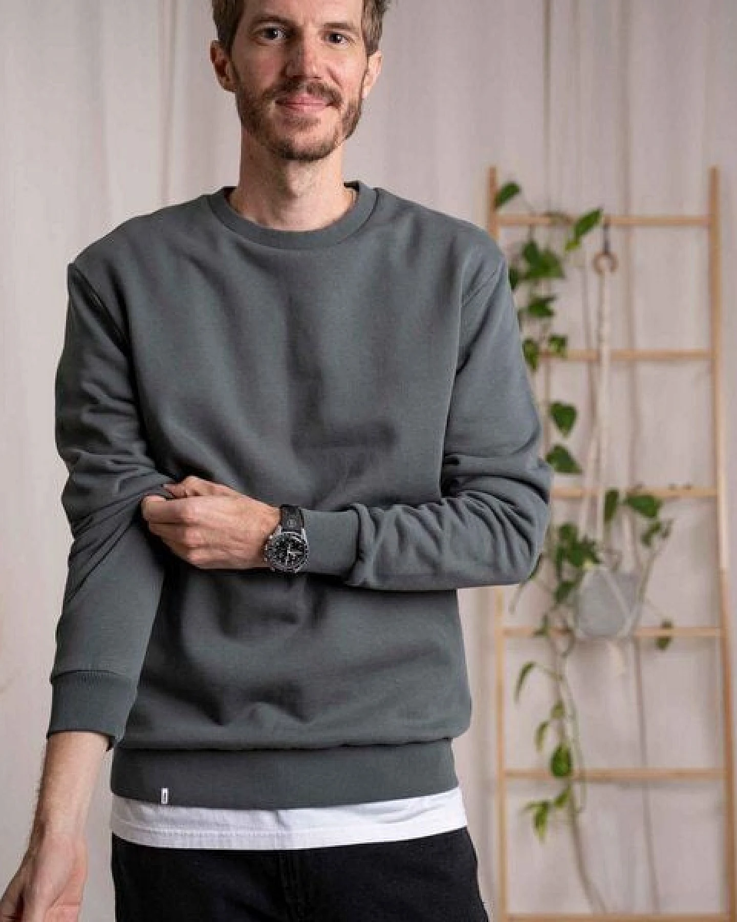 Vresh Clothing Vritz - Sweater aus Biobaumwolle – Ansicht 4