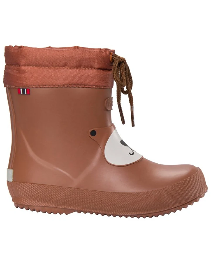 Viking - Kid's Alv Indie Print - Gummistiefel Gr 19 braun