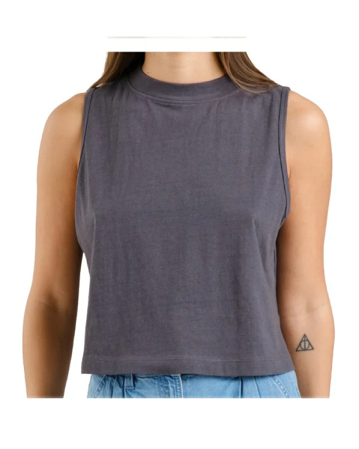 DEDICATED - Women's Top Namsos Hemp - Top Gr XS blau