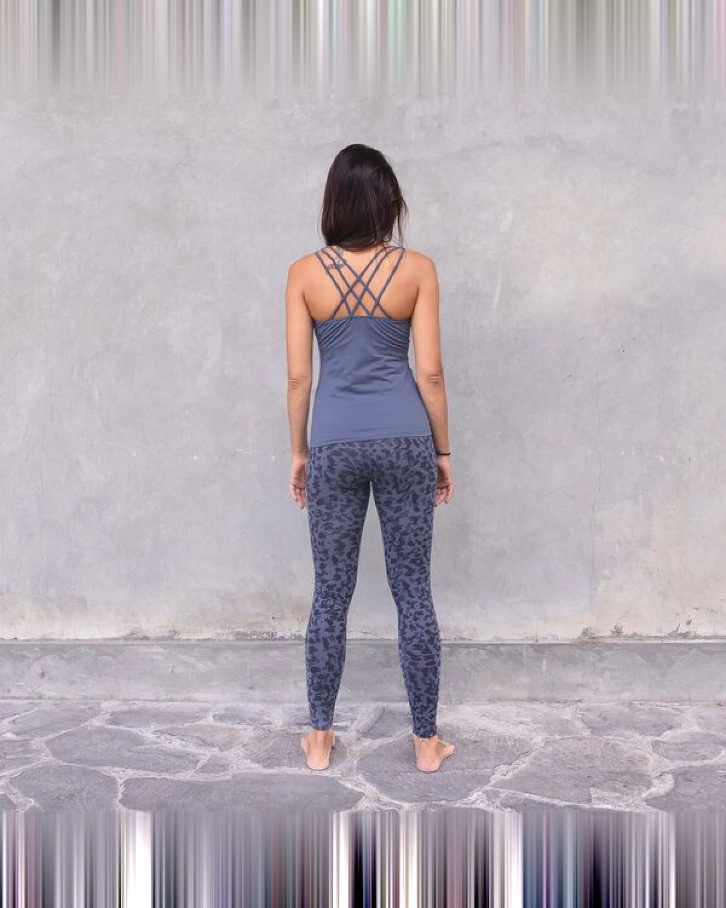 Jaya NOURI UNI - Damen - lockeres Top für Yoga aus Biobaumwolle – Ansicht 4