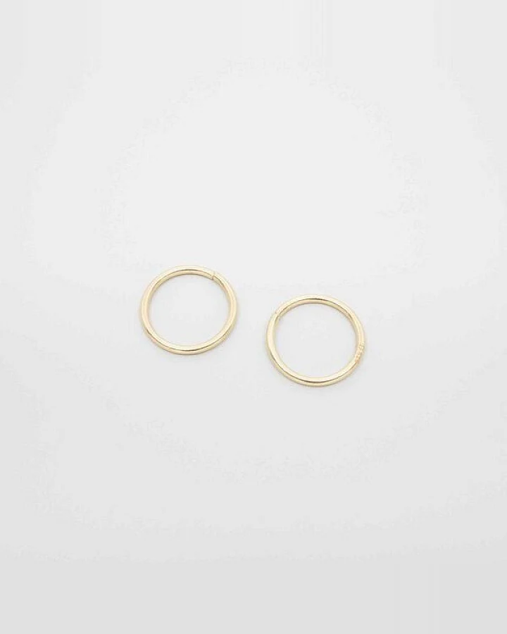 fejn jewelry Creole 'shiny mini hoops'