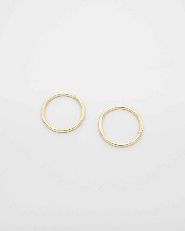 fejn jewelry Creole 'shiny mini hoops'