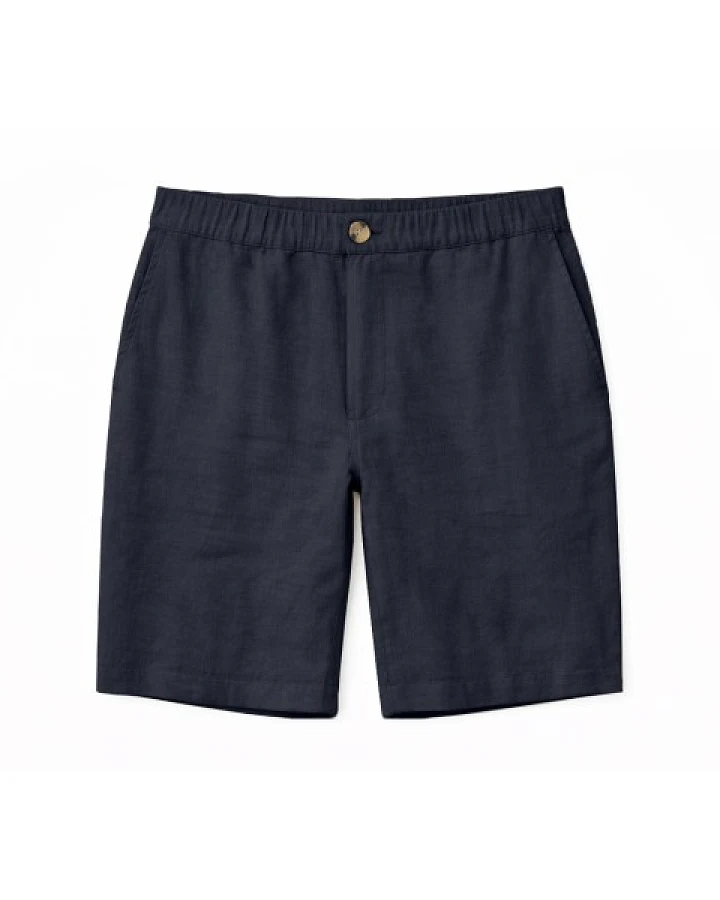 Mazine - Regular Linen Shorts - Shorts Gr S blau