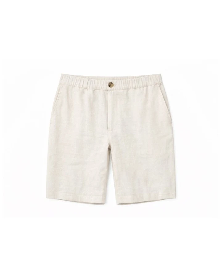 Mazine - Regular Linen Shorts - Shorts Gr S weiß
