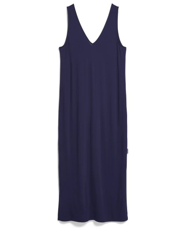 ARMEDANGELS - Women's Sleeveless Jersey Midi Dress - Kleid Gr XS blau