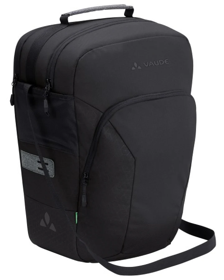 Vaude - Eback Single - Gepäckträgertasche Gr 22 l schwarz/grau