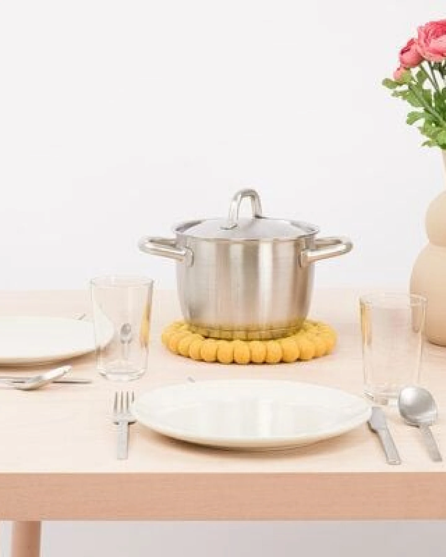 myfelt Filzkugel Topfuntersetzer (⌀ 20 cm) – Ansicht 4