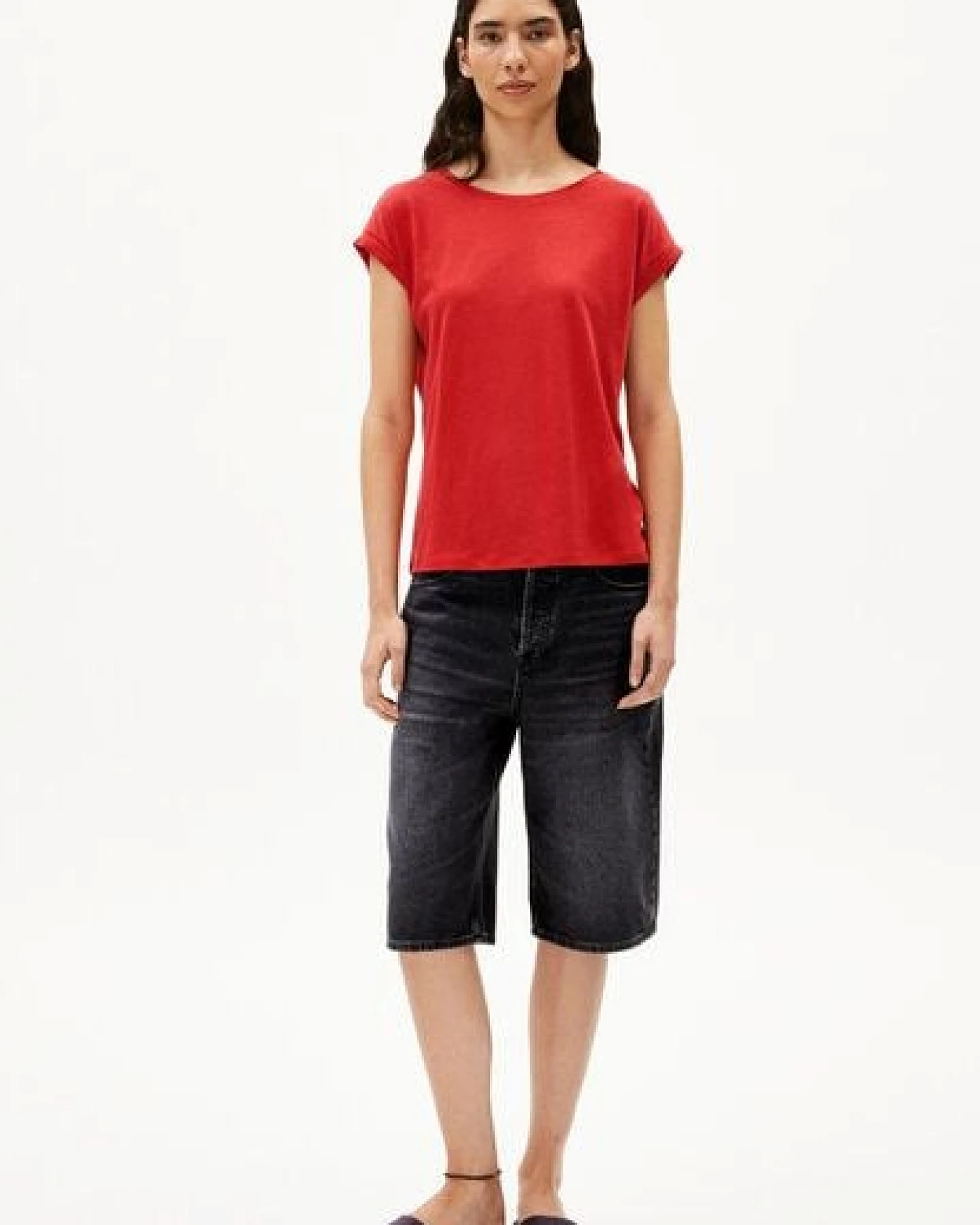 ARMEDANGELS JILAANA Damen T-Shirt aus TENCEL Lyocell Mix – Ansicht 4