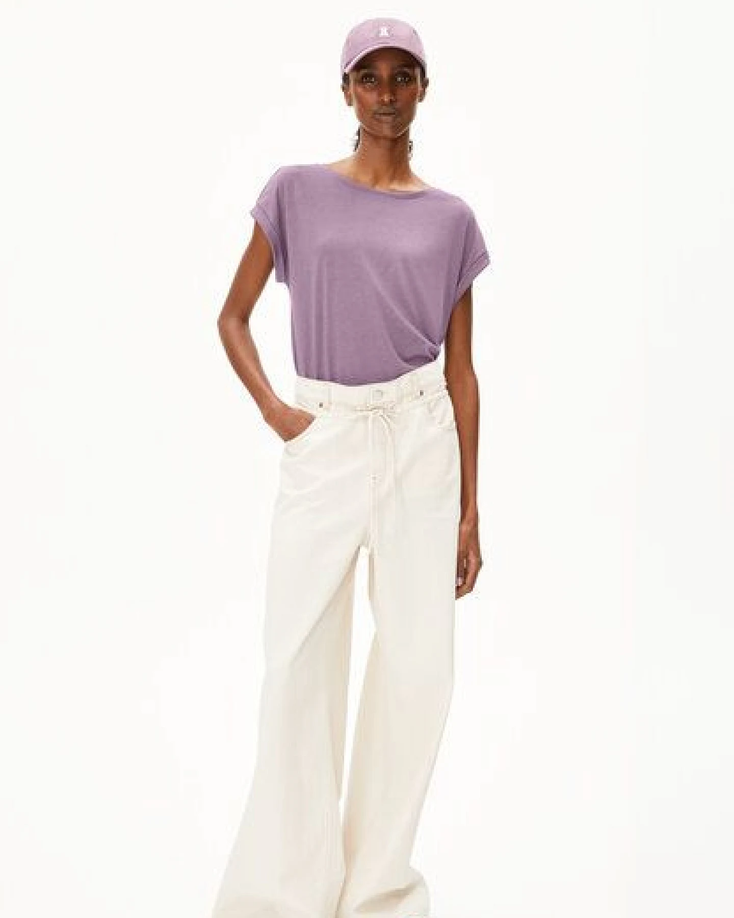 ARMEDANGELS JILAANA Damen T-Shirt aus TENCEL Lyocell Mix – Ansicht 4