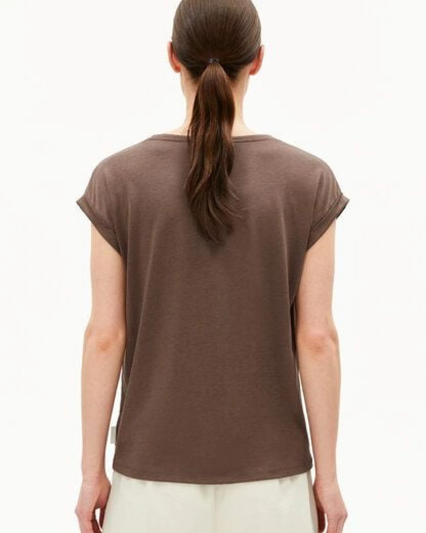 ARMEDANGELS JILAANA Damen T-Shirt aus TENCEL Lyocell Mix – Ansicht 2