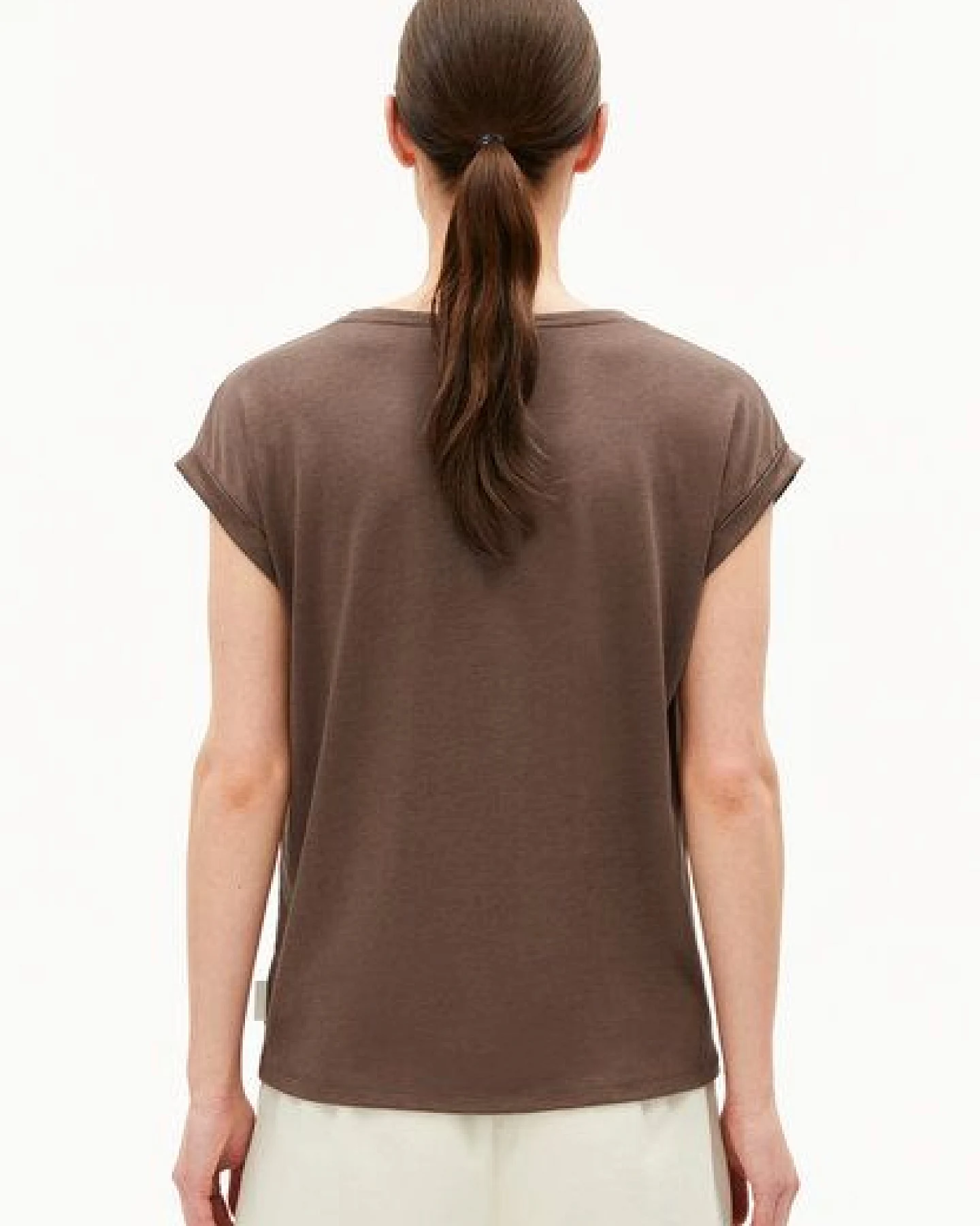 ARMEDANGELS JILAANA Damen T-Shirt aus TENCEL Lyocell Mix – Ansicht 2